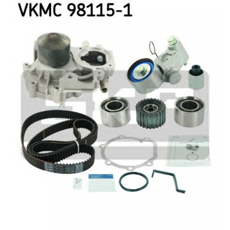 VKMC 98115-2 SKF - Насос охолоджуючої рідини + комплект зубчатого ремня